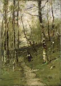I Barbizon Woods i 1875